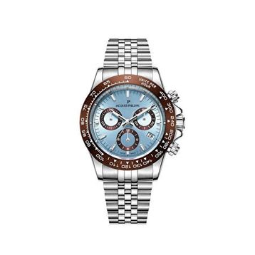 Jacques Philippe JPQGC7113X6SBBR Metalik Gri Çelik Erkek Kol Saati