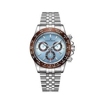 Jacques Philippe JPQGC7113X6SBBR Metalik Gri Çelik Erkek Kol Saati