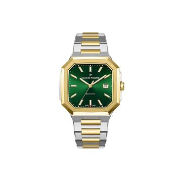Jacques Philippe Jpqgs10073x8 Altın Rengi Metalik Gri Çelik Erkek Kol Saati