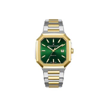 Jacques Philippe Jpqgs10073x8 Altın Rengi Metalik Gri Çelik Erkek Kol Saati