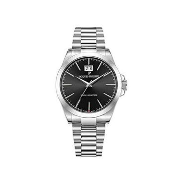 Jacques Philippe JPQGS841316 Metalik Çelik Gri Erkek Kol Saati