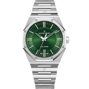 Jacques Philippe JPQGS8713X6 Metalik Çelik Gri Erkek Kol Saati