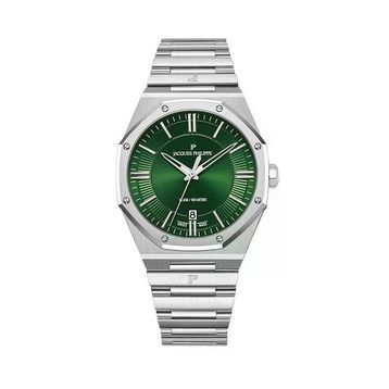 Jacques Philippe JPQGS8713X6 Metalik Çelik Gri Erkek Kol Saati