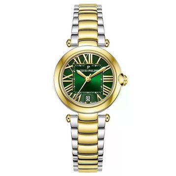 Jacques Philippe Jpqls9673x8 Altın Rengi Metalik Gri Çelik Kadın Kol Saati