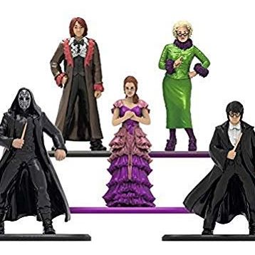 Jada 253180003 Harry Potter 5'li Koleksiyon Metal Nano Figür