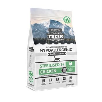 Jadawa Fresh Hipoalerjenik 1.5 KG Kısırlaştırılmış Tavuklu Kedi Maması
