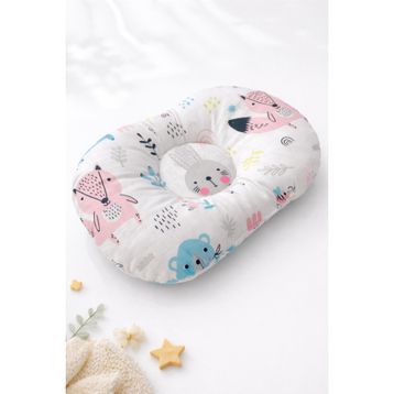 Jaju Baby 0-12 Ay Tavşan Düz Kafa Yastığı Yenidoğan Bebek Yastık