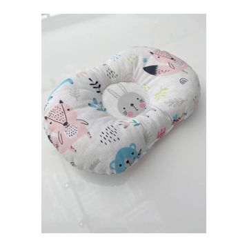 Jaju Baby 0-12 Ay Tavşan Düz Kafa Yastığı Yenidoğan Bebek Yastık
