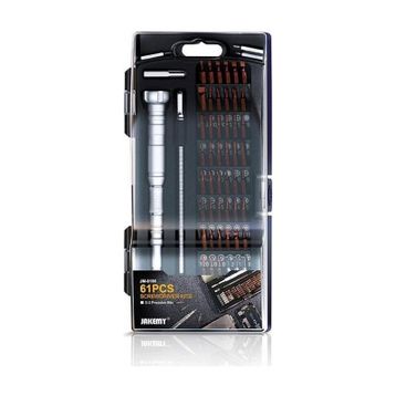 Jakemy JM-8166 Mıknatıslı 61 Parça Tornavida Seti