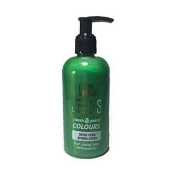 Jamaican Jeans Color Su Bazlı 250 ml Çimen Yeşili Saç Boyası