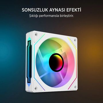 James Donkey Lugis JDC360 Beyaz ARGB 360 mm İşlemci Sıvı Soğutucu