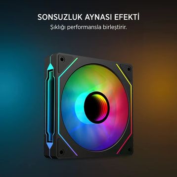 James Donkey Lugis JDC360 Siyah ARGB 360 mm İşlemci Sıvı Soğutucu