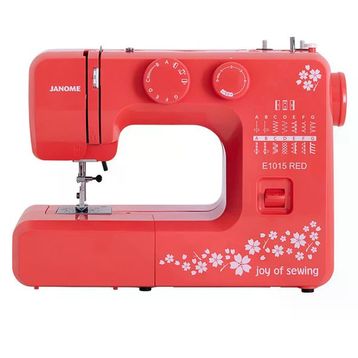 Janome E1015 Kırmızı Dikiş Makinesi