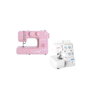 Janome E1015 Pembe Dikiş Makinesi
