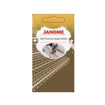 Janome RJ-601Z Metal Gizli Fermuar Ayağı
