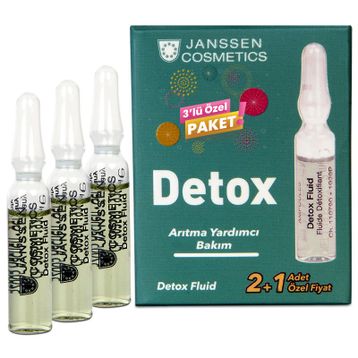 Janssen Cosmetics 3'lü Detox Özellikli Ampul