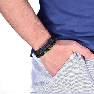 Janti JTKB19028 Kutulu Janti Li Kombin Erkek Bileklik