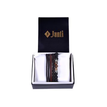 Janti JTKB19098 Kutulu Janti Li Kombin Erkek Bileklik