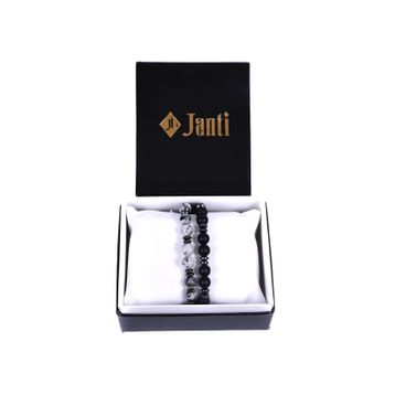 Janti JTKB19115 Kutulu Janti Li Kombin Erkek Bileklik