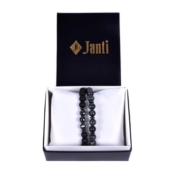 Janti JTKB19117 Kutulu Janti Li Kombin Erkek Bileklik