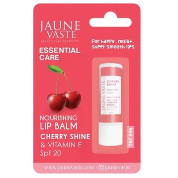 Jaune Vaste Essential Care Cherry Shine Vitamin E SPF20+ 5 gr Dudak Nemlendiricisi