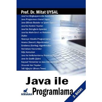 JAVA ILE PROGRAMLAMA - MITAT UYSAL