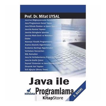 JAVA ILE PROGRAMLAMA - MITAT UYSAL