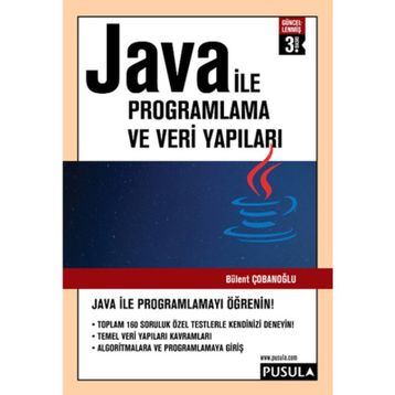 JAVA İLE PROGRAMLAMA VE VERI YAPILARI - BÜLENT ÇOBANOĞLU