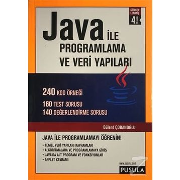JAVA İLE PROGRAMLAMA VE VERI YAPILARI - BÜLENT ÇOBANOĞLU