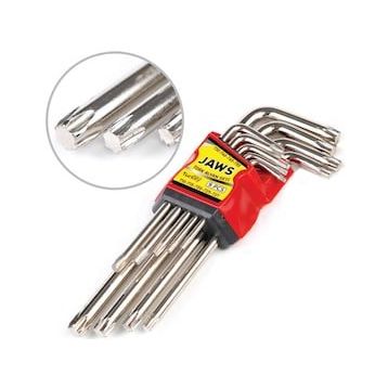 Jaws Jas150 Uzun Allen 9 Parça Torx Alyan Seti