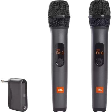 JBL Partybox Siyah 2 Adet Kablosuz Mikrofon Seti
