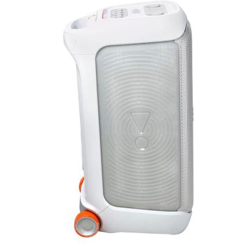 JBL Partybox STAGE320 Beyaz Bluetooth Hoparlör ve 2'li Partybox Mikrofon