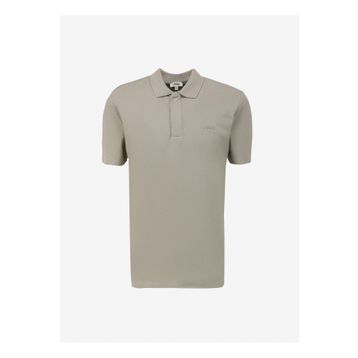 Jeep C4SM-TST4528 Taş Polo Yaka Relaxed Nakışlı Erkek T-Shirt
