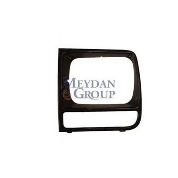 Jeep Cherokee- 1997-2001 Far Sol Siyah Boyanır Tip Çerçevesi
