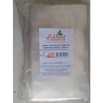 Jelatin Kalın 12X20 Poşet