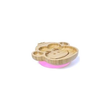 Jellyboon Bambu Maymun Pembe Vakumlu Tabak