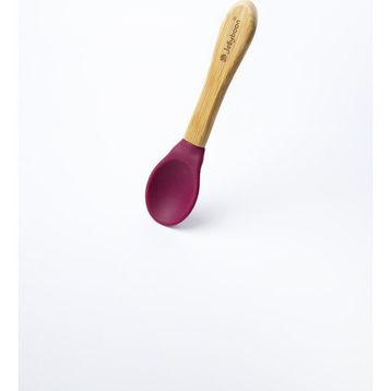 Jellyboon Bordo Bambu Silikon Kaşık