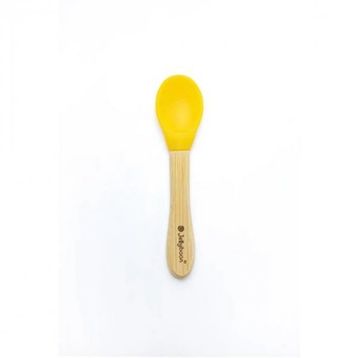 Jellyboon Sarı Bambu Silikon Kaşık
