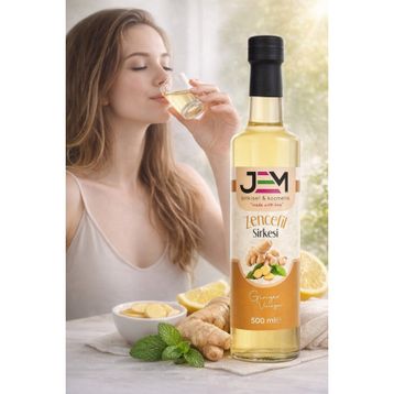 Jem Bitkisel 500 ml Zencefil Sirkesi