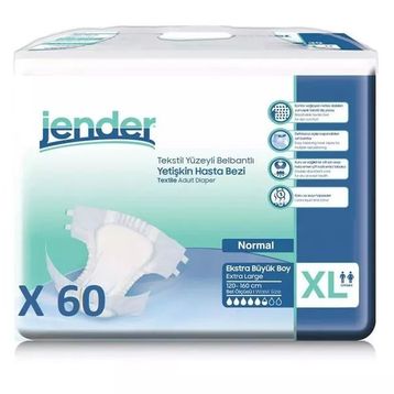 Jender 60 Adet Medium Belbantlı Hasta Bezi