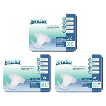 Jender 90 Adet Belbantlı XL Yetişkin Bezi