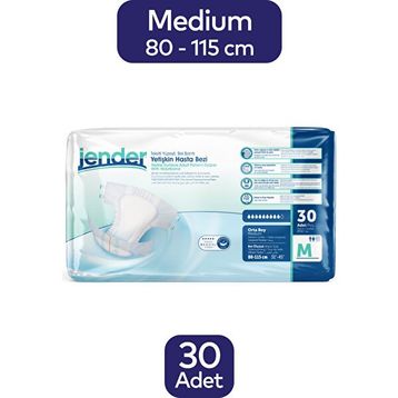 Jender Bel Bantlı 5.5 Damla Medium 30 Adet Hasta Bezi