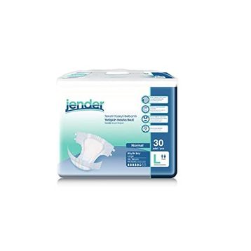 Jender Bel Bantlı Bağlamalı L 30 Adet Yetişkin Hasta Bezi