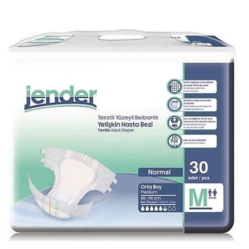 Jender Belbantlı Orta Boy M 30'lu Hasta Bezi