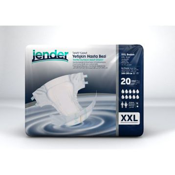 Jender Belbantlı XXL 20'li Hasta Bezi