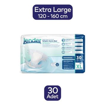 Jender Emici Bel Bantlı X-Large 30 Adet Yetiskin Hasta Bezi
