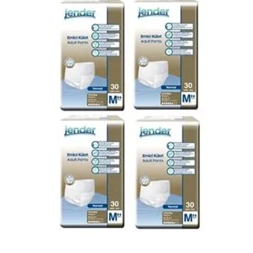 Jender Emici Orta Boy Medium 120 Adet Külot Hasta Bezi