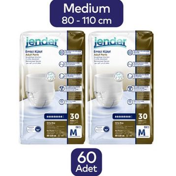 Jender Orta Boy 60 Adet Emici Külot