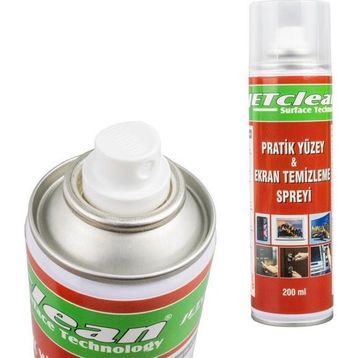 Jetclean 200 ml Pratik Yüzey ve Ekran Temizleme Spreyi