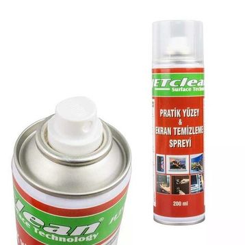Jetclean 200 ml Pratik Yüzey ve Ekran Temizleme Spreyi